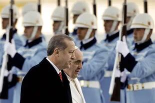 papa Francisco viaje visita Erdogan Turquía presidente turco Estado Islámico