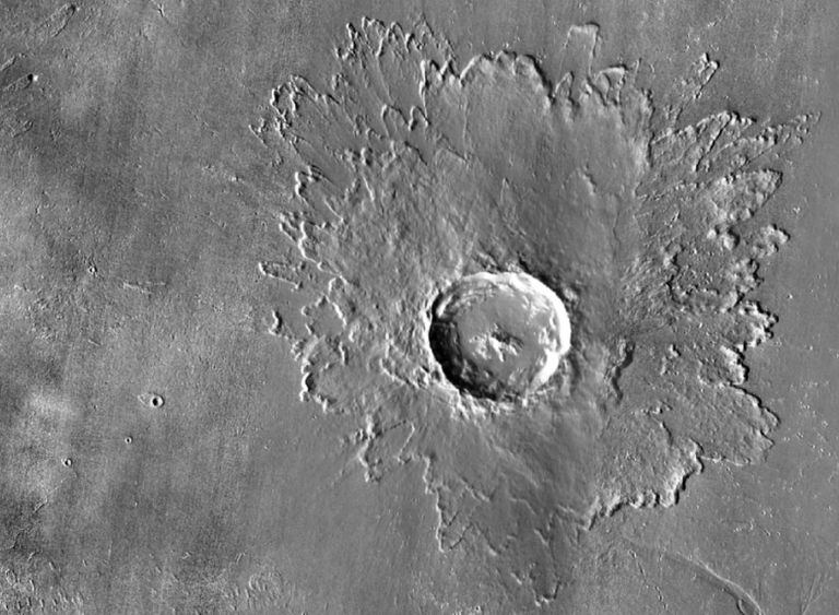 La nueva investigación identificó meteoritos que aterrizaron en la Tierra probablemente se originaron en el cráter Tooting de Marte