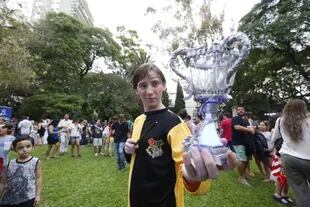 Los fans de Harry Potter coparon la Embajada Británica