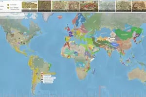 Así es el Google Maps con el que podés viajar por los últimos 4000 años de historia