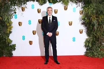 Alfonso Cuaron en los BAFTA dónde su película, Roma, estuvo nominada para siete premios y él se quedó con la estatuilla a mejor director