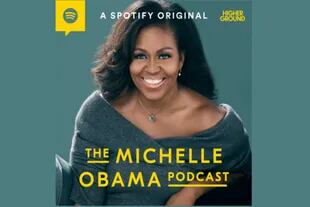 Michelle Obama, aquí promoviendo su podcast, también sacó un libro en 2018