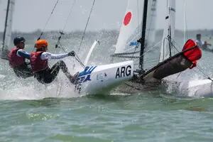 Dos argentinos son campeones mundiales juveniles en yachting en Nacra 15