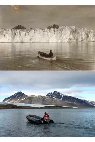 El deshielo de los glaciares del Océano Ártico en los últimos 103 años