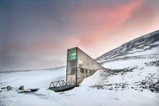 La Bóveda de Semillas de Svalbard está cerca de Longyearbyen, la última ciudad al norte del planeta.