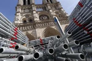 Así avanza la reconstrucción de la famosa catedral de Notre Dame de París