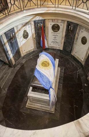 El mausoleo de Urquiza y de toda su familia se conserva en la Basílica de la Inmaculada Concepción