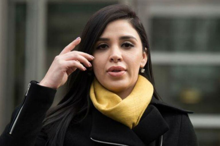 Emma Coronel, la mujer del Chapo Guzmán que lo escolta en su juicio en New York