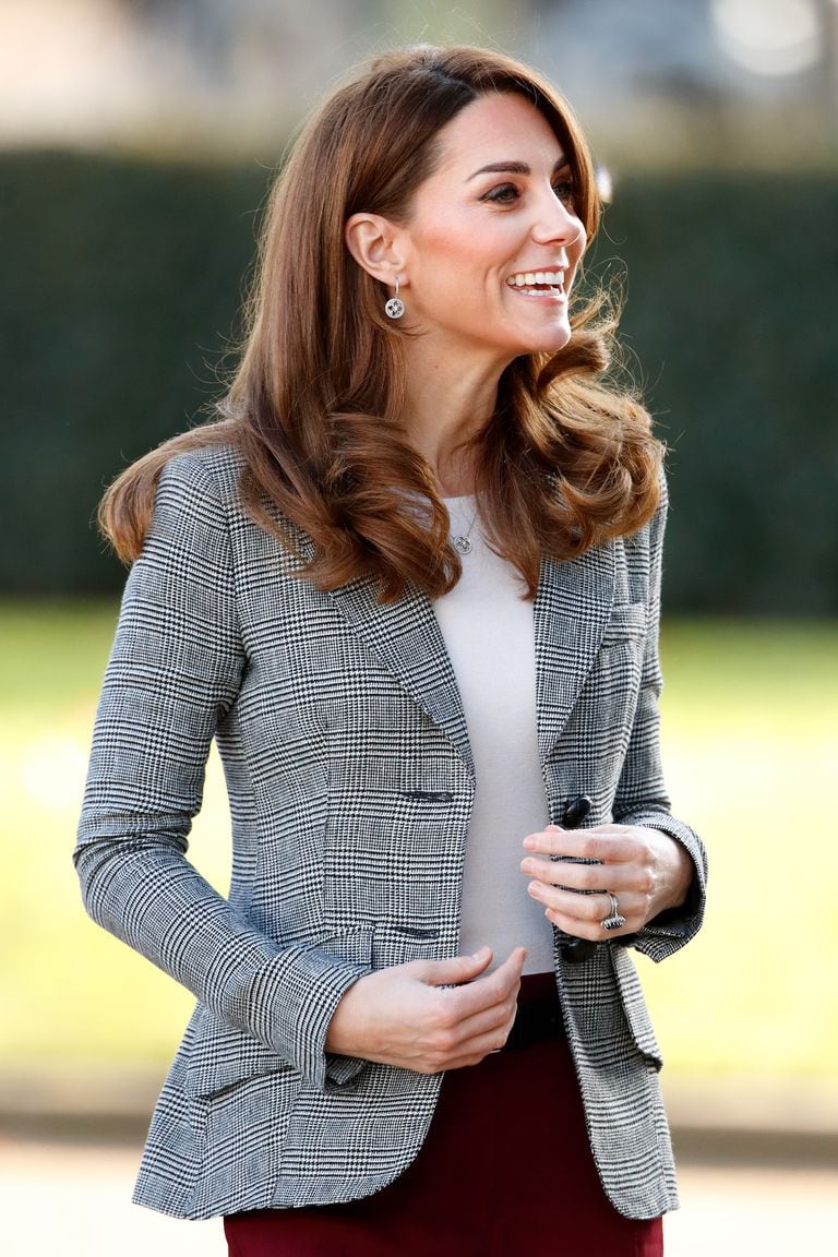 La duquesa de Cambridge Kate Middleton también suele elegir el estampado