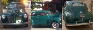 Las imágenes con las que Cacho Garay anunció la venta de su Plymouth modelo 1940