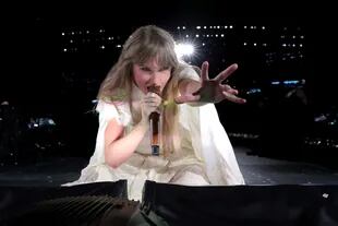 Taylor Swift en Nueva Jersey, hace dos semanas, una de las paradas de su gira The Eras Tour, que la traerá a la Argentina