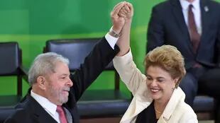 Dilma volvió a elogiar públicamente a Lula en su designación como jefe de Gabinete