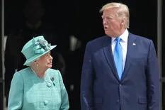 Las primeras horas de Trump en Londres, con la reina, el príncipe e Ivanka