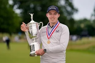 Matthew Fitzpatrick, 2022 US Open golf champion.