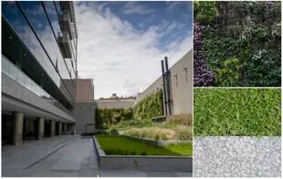 Edificio de OSDE en Parque Patricios: los techos verdes contribuyen tanto al confort térmico como la carbononeutralidad.