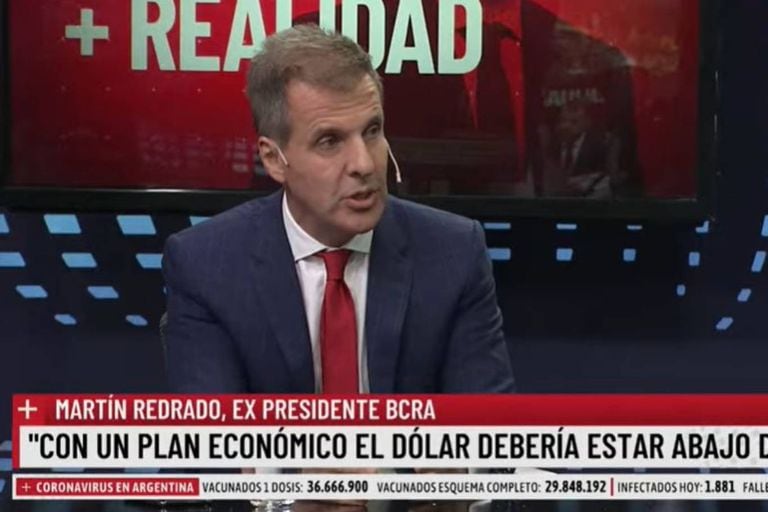 Martín Redrado dio su punto de vista sobre la economía nacional y puntualizó lo que para él no le debe faltar a un programa de fondo para salir de la crisis