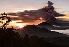 En fotos: el volcán Agung está a punto de erupcionar en Bali