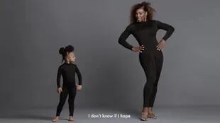 Una tierna producción de Serena Williams junto con su hija Olympia