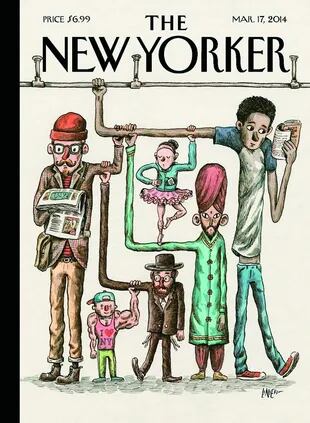 Orgullo: la tapa que ilustró el dibujante argentino Liniers en marzo pasado