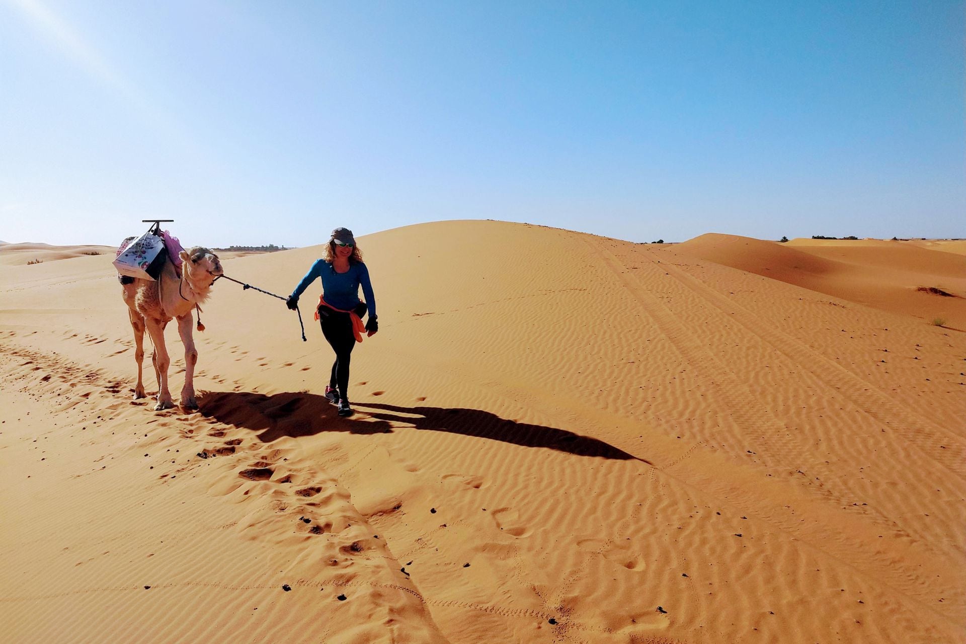 Erg Chebbi es uno de los erg del Sahara en Marruecos.
