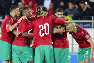 Con una goleada sobre República del Congo, el seleccionado de Marruecos consiguió el pasaje a Qatar 2022