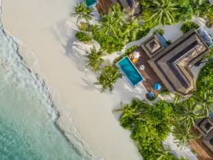 Un hotel en las Maldivas