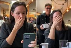 La divertida reacción de Jennifer Garner al ver la sorpresa que le hizo Donny Osmond