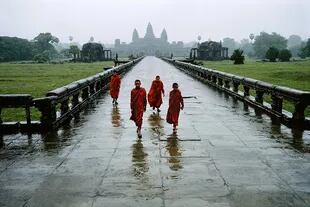 “Es uno de mis lugares favoritos: el mayor complejo de templos del planeta”, dice McCurry sobre Angkor, en Camboya
