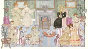 Ilustración del libro que la reina Victoria escribió a los 10 años, publicado por Royal Collection Trust