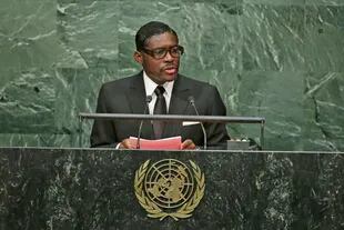 Teodoro Obiang es presidente de Guinea Ecuatorial desde 1979.