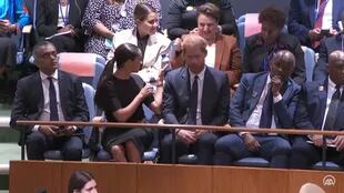 El aplaudido gesto de Meghan Markle en un evento de la ONU.