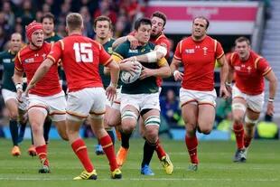 Sudáfrica y Gales en un cuartos de final intenso