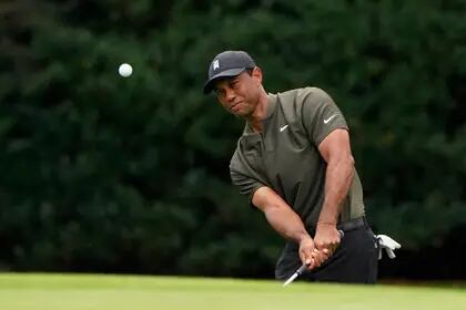 Tiger Woods logró una jornada sin bogeys en un major después de 106 rondas, desde el PGA Championship 2009 