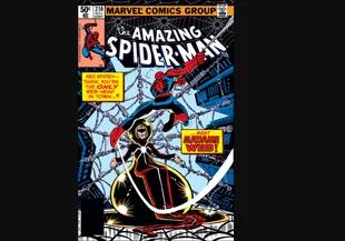 La portada del cómic en el que debuta  Madame Web