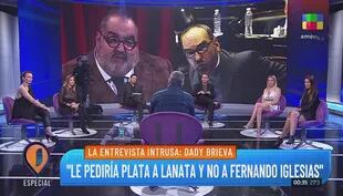Dady Brieva se refirió a Jorge Lanata con elogiosas palabras