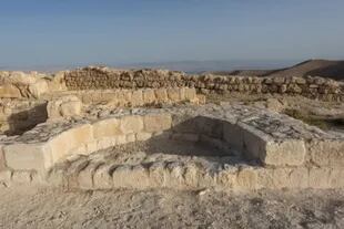 Los arqueólogos creen que este nicho representa los restos del trono de Herodes Antipas