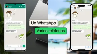 WhatsApp habilitó el uso del mensajero en varios celulares en simultáneo