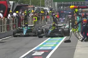 Así fue la riesgosa maniobra con la que Hamilton casi choca a Alonso