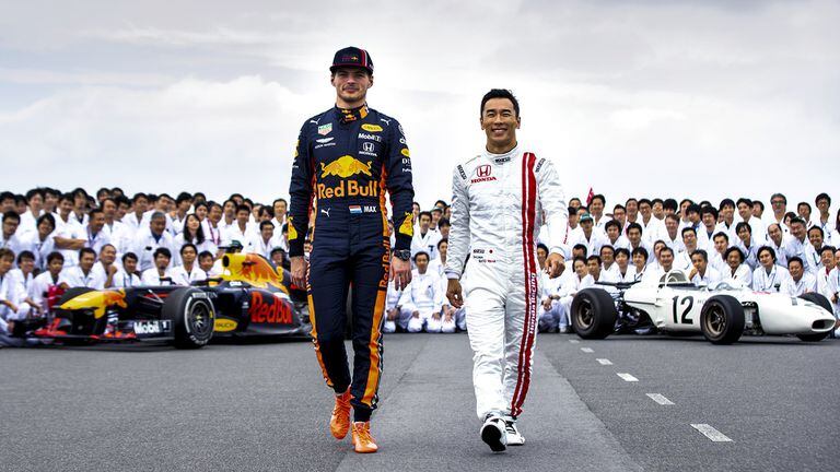 La unión simbólica entre Max Verstappen (Red Bull Racing) y la marca Honda