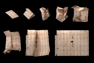 El mismo papel de la carta sirve de sobre; el uso de lacre (y en otros casos, de pequeños cortes en el papel) preservaba el contenido de miradas ajenas