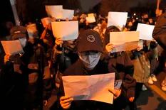 Por qué las hojas en blanco se convirtieron en el símbolo de las protestas en China