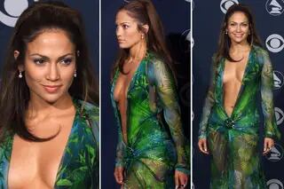 Jennifer Lopez habló sobre su icónico vestido de Versace y por qué le suplicaron que no se lo pusiera