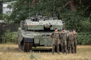 Alemiana no descartó enviar tanques Leopard a Ucrania.  Foto: Mohssen Assanimoghaddam/dpa (Foto de Mohssen Assanimoghaddam/Picture Alliance vía Getty Images)