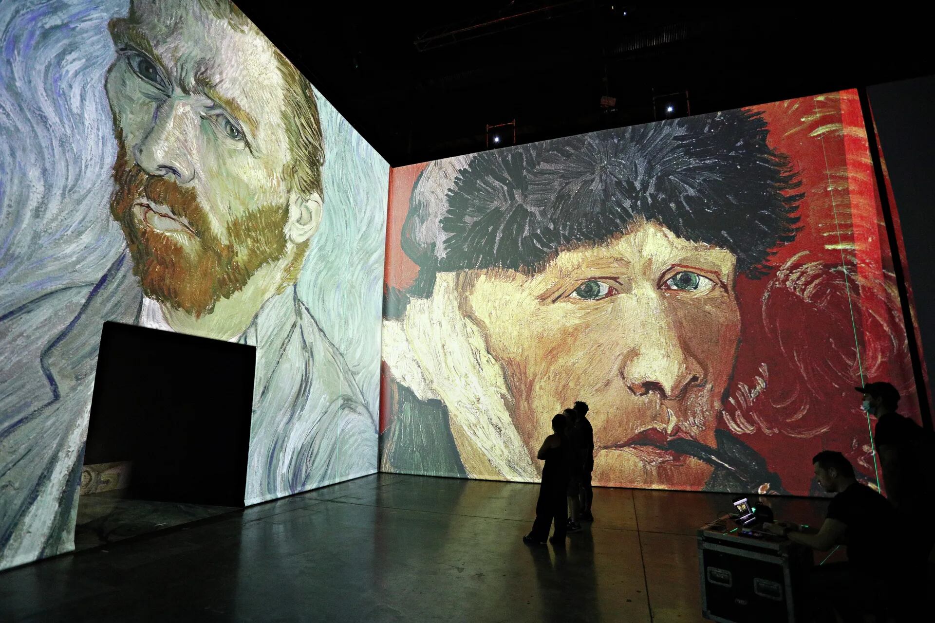 Autorretratos del pintor holandés en la muestra Imagine Van Gogh