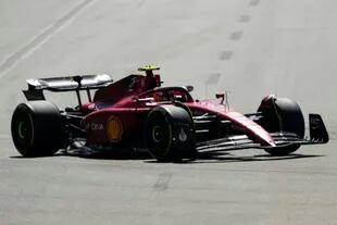 Un pésimo domingo para el piloto de Ferrari español, Carlos Sainz, que debió abandonar en el GP de Azerbaiyán.