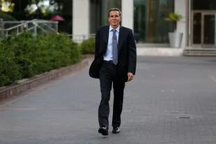 Alberto Nisman, horas después de haber presentado su denuncia contra Cristina Kirchner, y cuatro días antes de que sea hallado muerto en su departamento