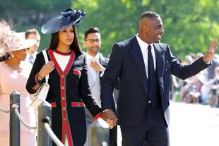 El actor, Idris Elba, con su mujer Sabrina Dhowre