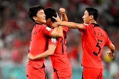 Corea del Sur le ganó a Portugal con un gol agónico y espera el final de Uruguay para saber si se clasifica