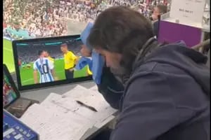 El grito poético del comentarista de la TV italiana que se emocionó con el gol de Messi