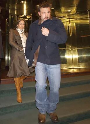 Semanas antes de anunciar su ruptura, Affleck y López fueron captados saliendo de un hotel en Nueva York.